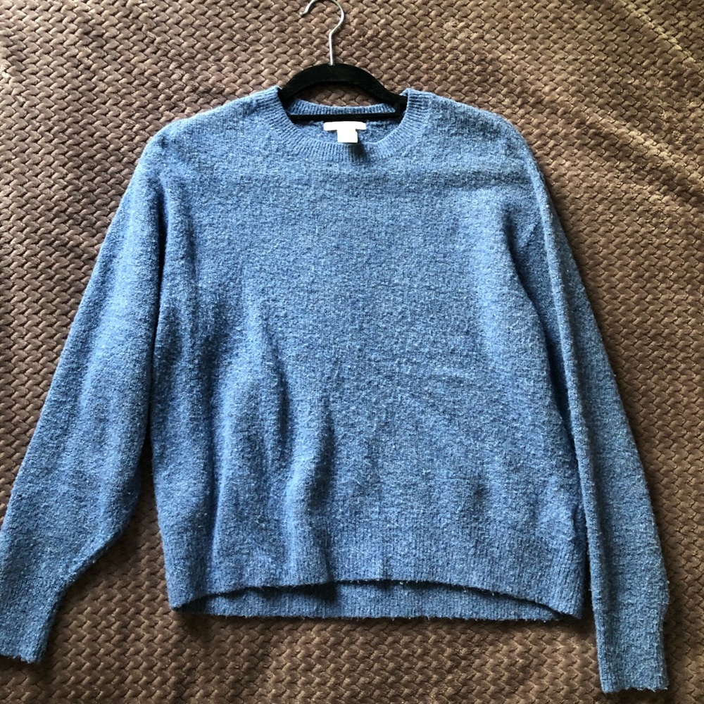 HM blue sweater size XS
